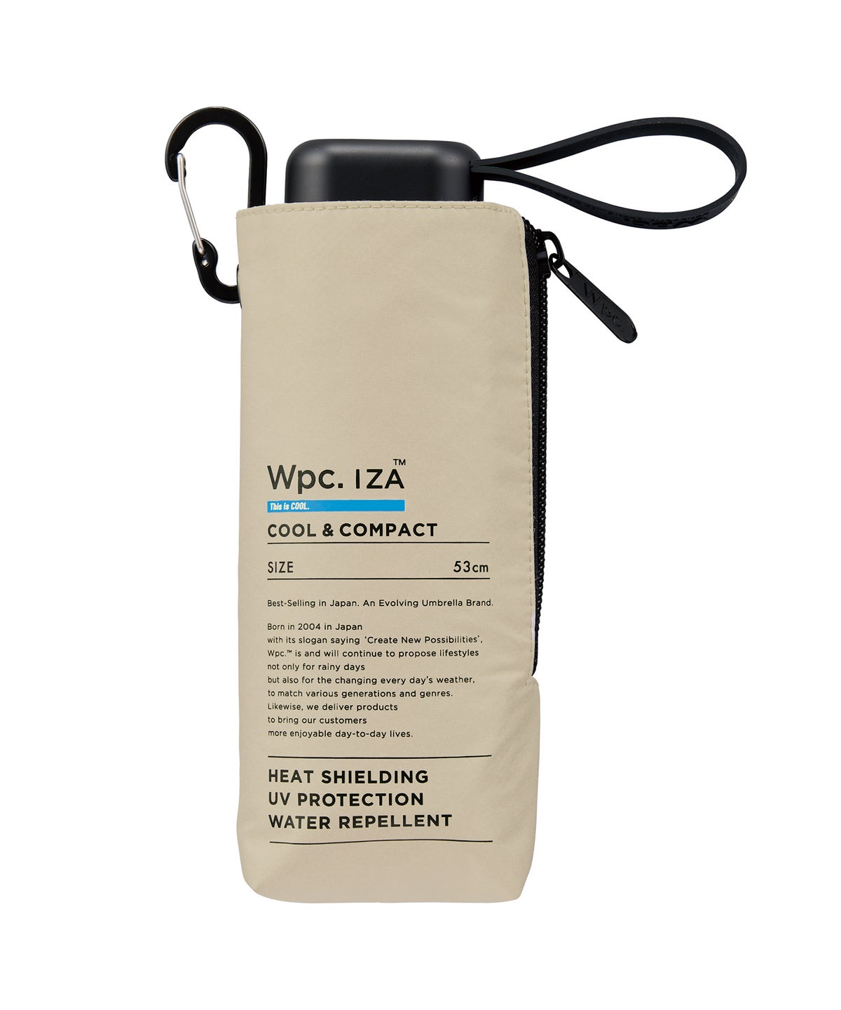 Parapluie Pliable Anti-Chaleur Cool & Compact Wpc. IZA | Pluie & Soleil