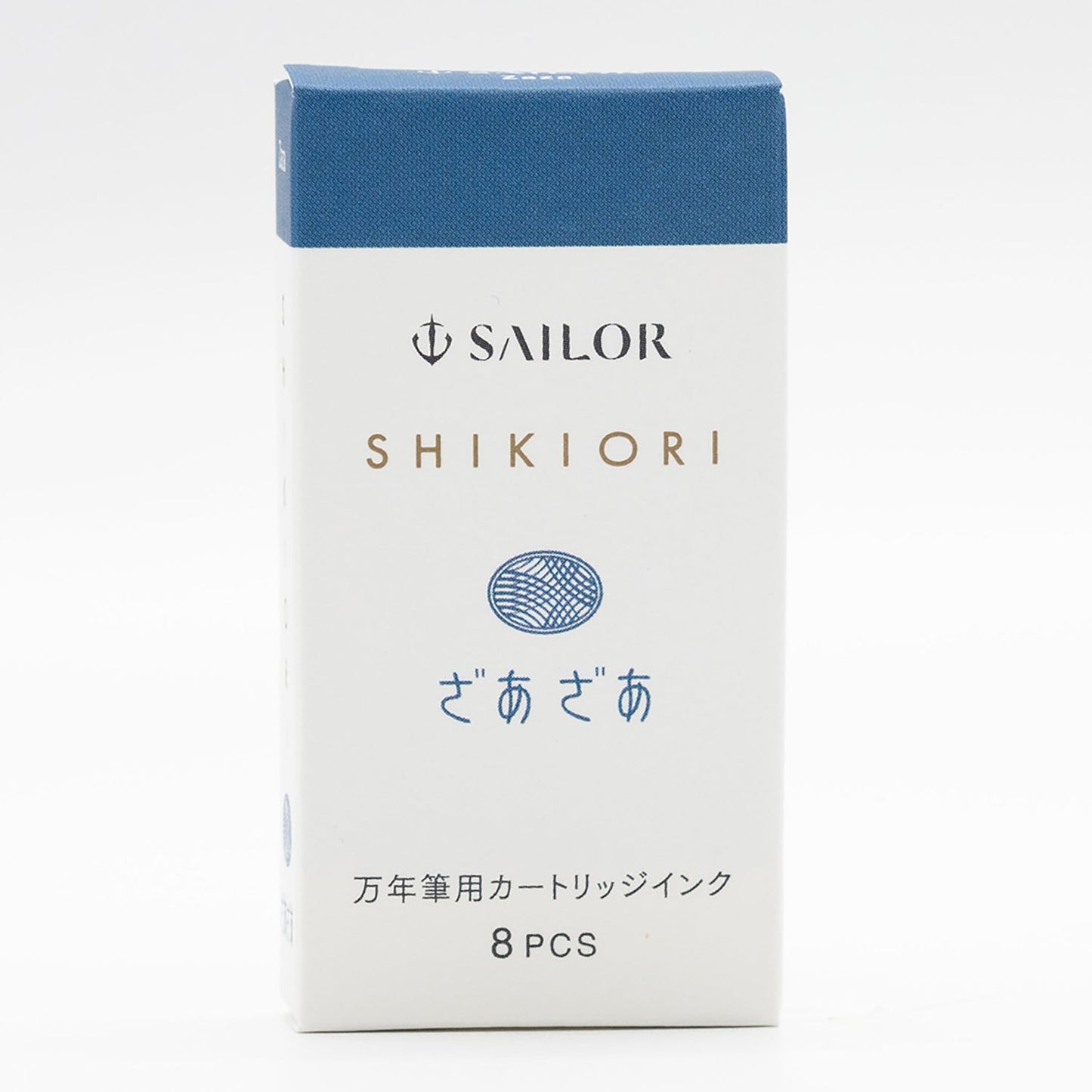 Boîte de 8 cartouches d’encre Sailor SHIKIORI Zazaa pour stylo-plume