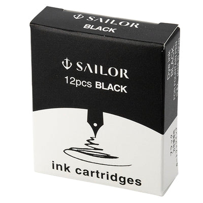 Cartouches d’encre Sailor pour stylo-plume – Boîte de 12