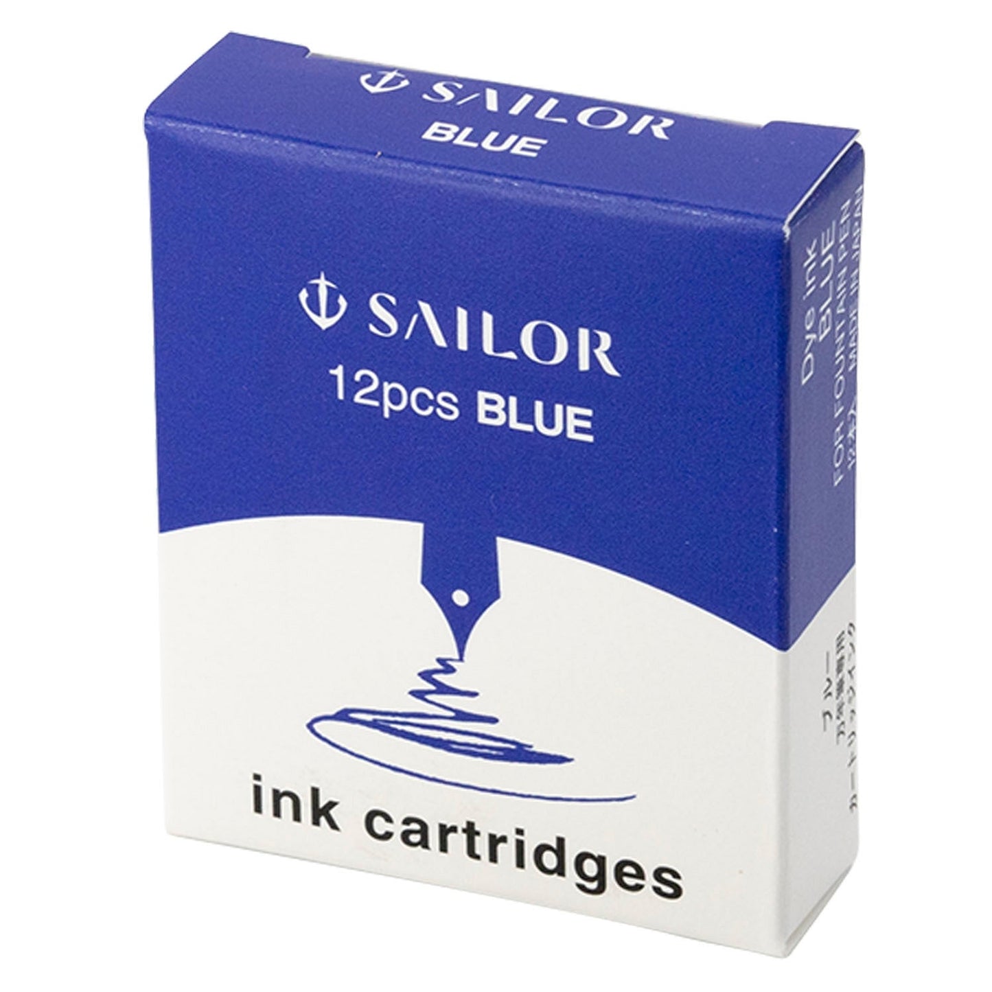 Boîte de 12 cartouches d’encre Sailor bleu pour stylo-plume