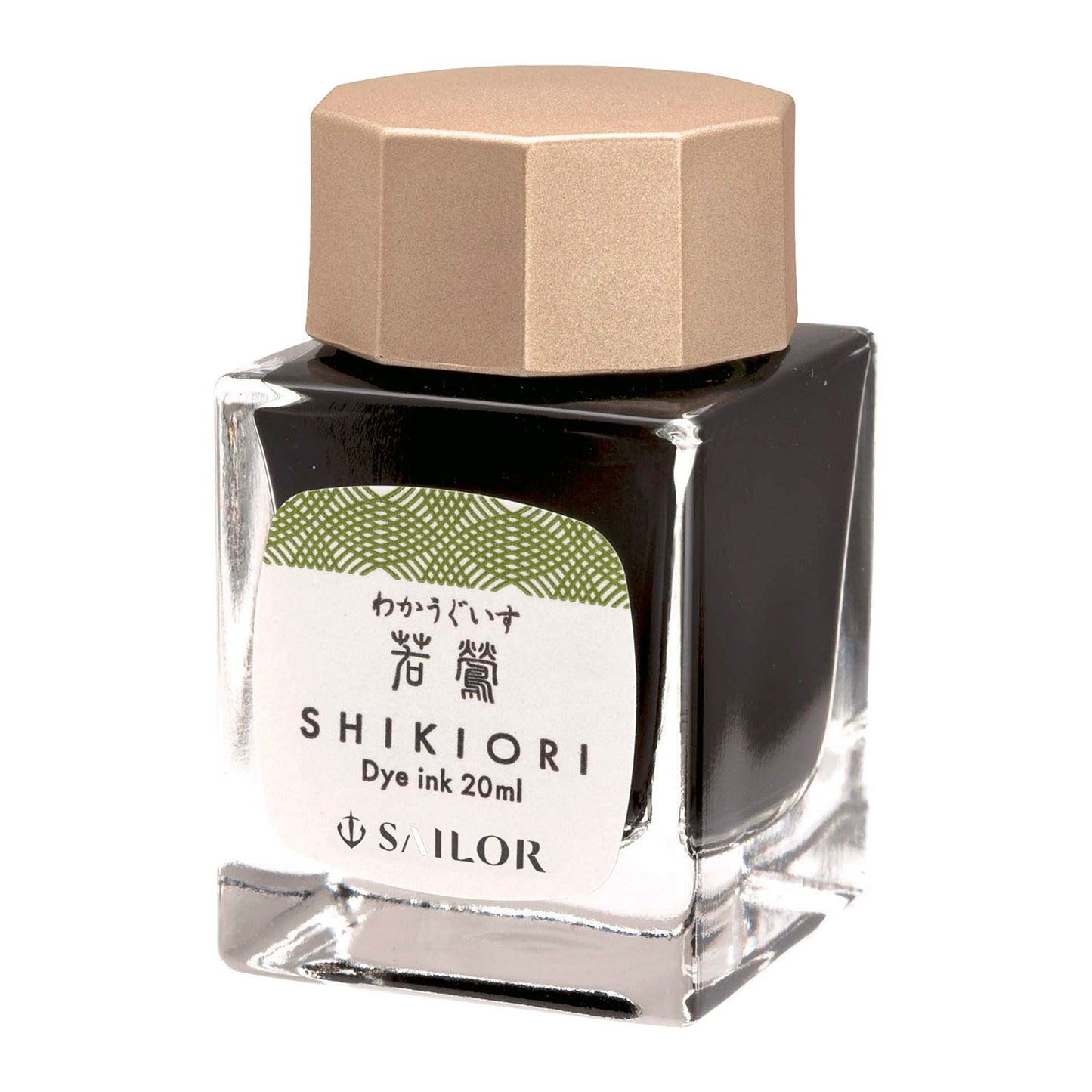 Encre en bouteille Sailor SHIKIORI pour stylo-plume – 若鶯
