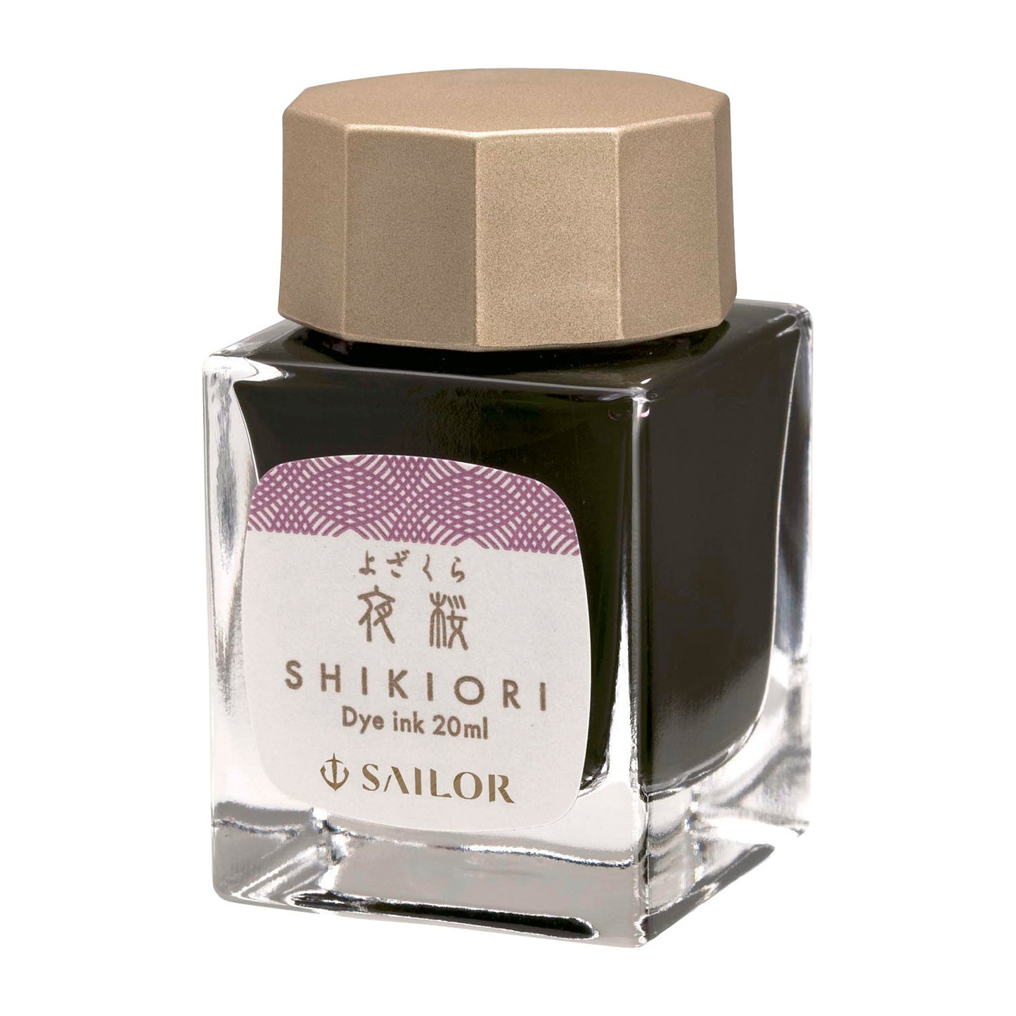 Encre en bouteille Sailor SHIKIORI pour stylo-plume – 夜桜