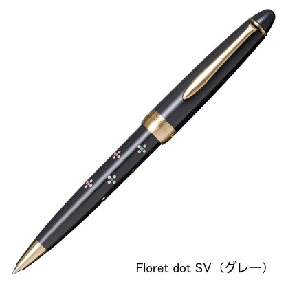 Stylo-bille Sailor Classic Ko Maki-e – Floret Dot SV – Gris