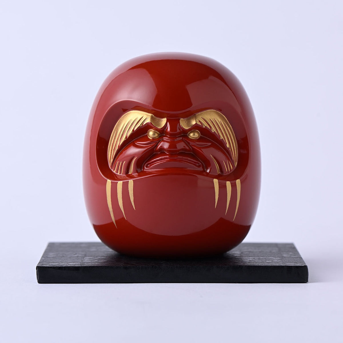 Daruma japonais rouge Ginzado porte-bonheur