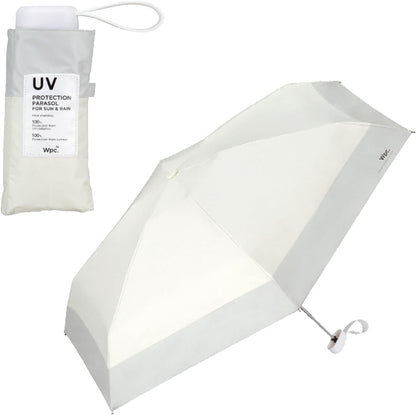 Wpc. Tiny Compact Japanese Parasol UPF50+ | 100% UV Protection & Anti-UV Folding Umbrella