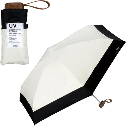 Wpc. Tiny Compact Japanese Parasol UPF50+ | 100% UV Protection & Anti-UV Folding Umbrella