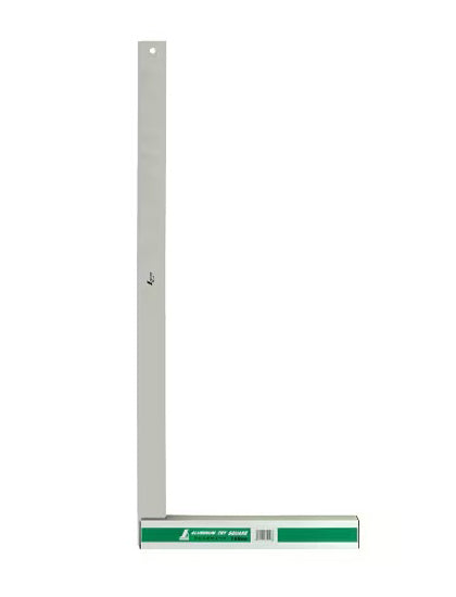 Équerre Japonaise de Précision en Acier Inoxydable avec Base en Aluminium, Sans Graduation – Shinwa