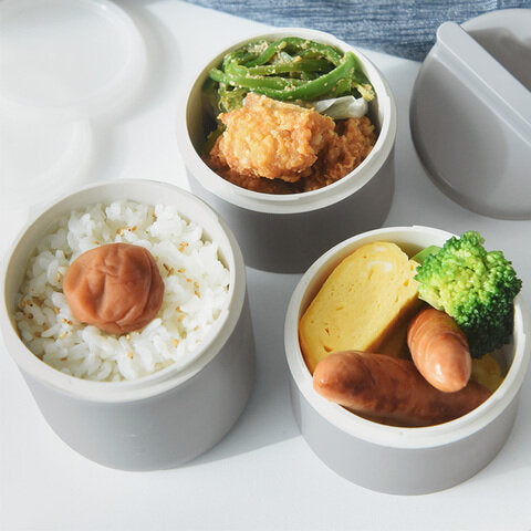 Boîte Bento Japonaise 3 Niveaux 600 ml Tutu