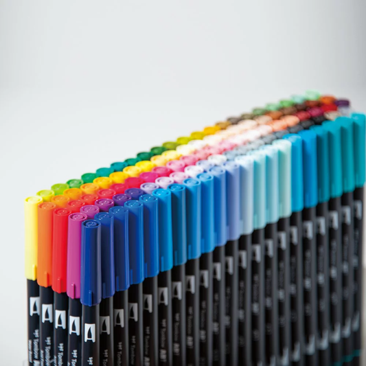 ABT Dual Brush Pen 108 Couleurs – Set Complet Marqueurs Aquarellables