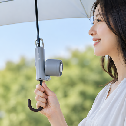 Ventilador para Sombrilla Japonesa con Refrigeración Peltier