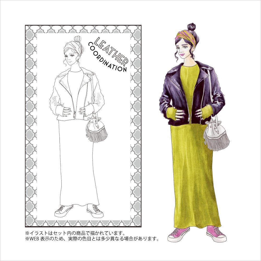 ZIG Clean Color Real Brush Atsuko Kikuchi Set – Illustration Aquarelle Portrait