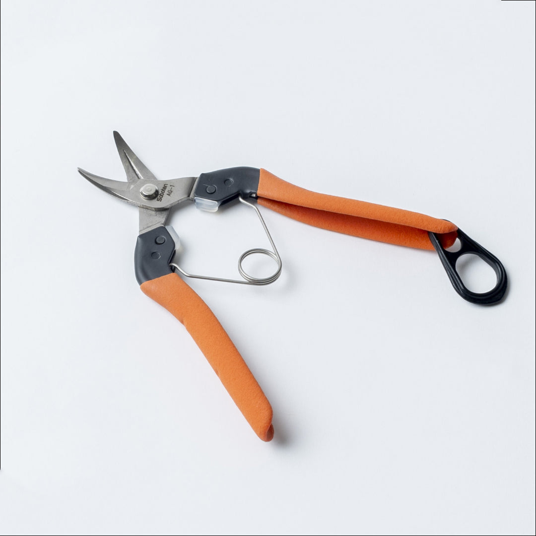 Saboten AG Ciseaux de Récolte Japonais – Lame Courbée Fruits & Légumes