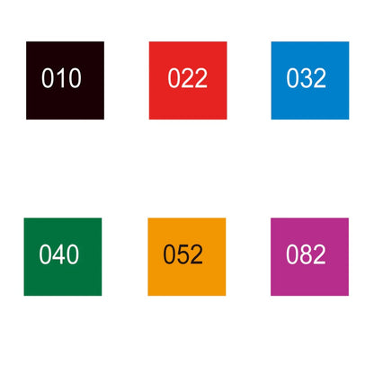 ZIG Clean Color Real Brush Set 6 Couleurs – Feutres Pinceau Aquarelle Manga