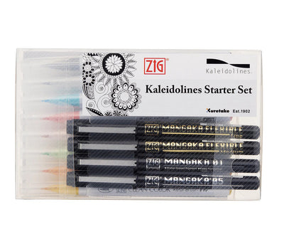 Kaleidolines – Starter Set (KLST-001) | Kit dessin Line Art & Coloring