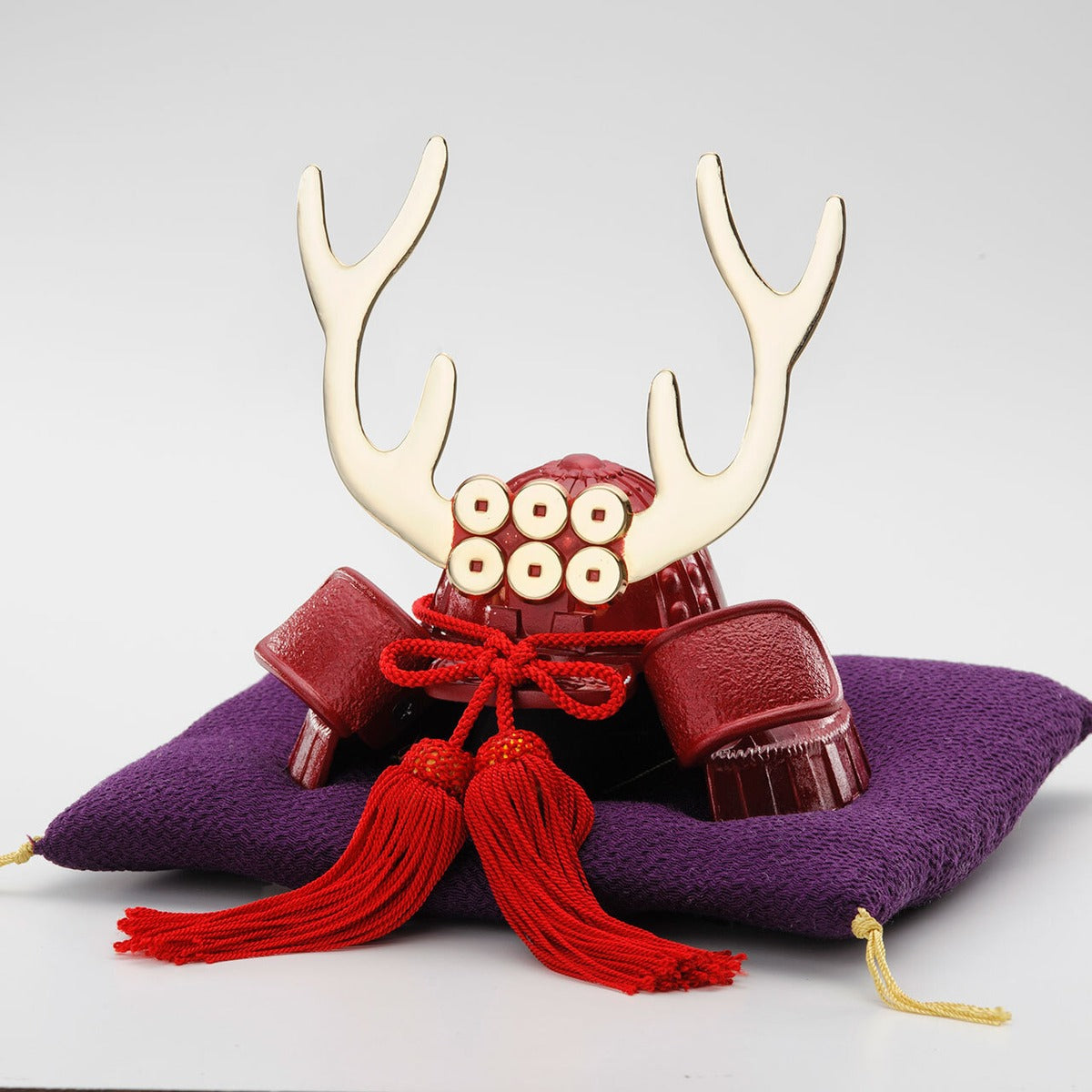 Casque de samouraï japonais Sanada Yukimura Ginzado, kabuto décoratif fabriqué au Japon