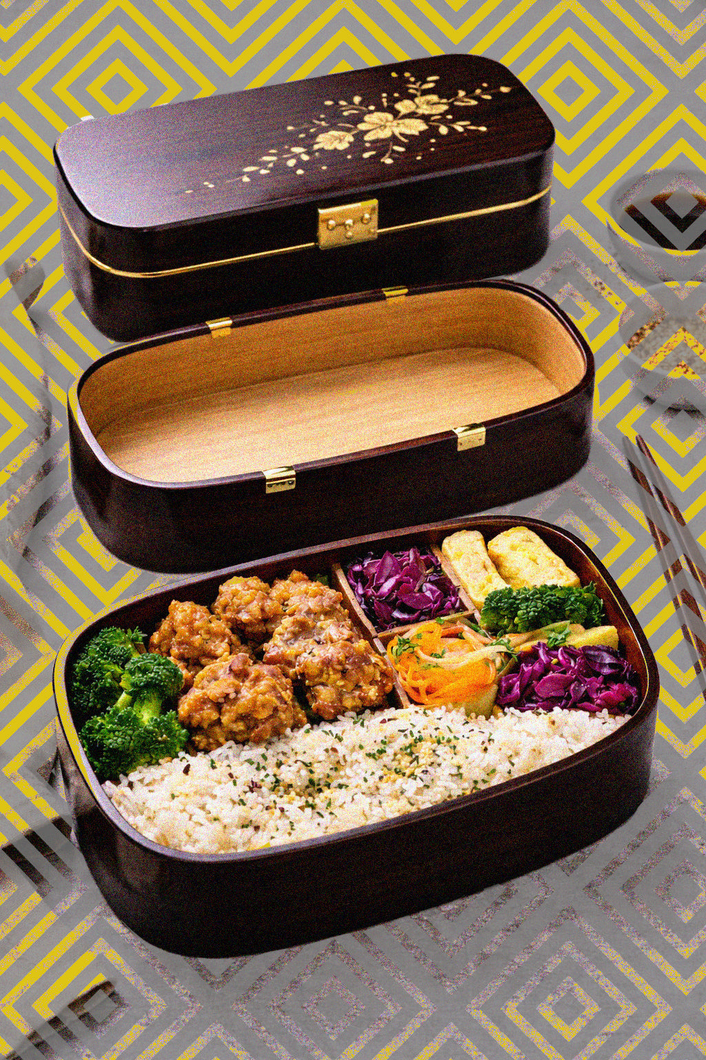 Le bentō, <br>
simplement.