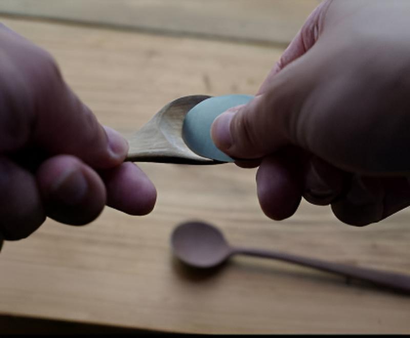 Racloir japonais ovale Bessho Jirō – 30 × 50 mm – Finition du bois