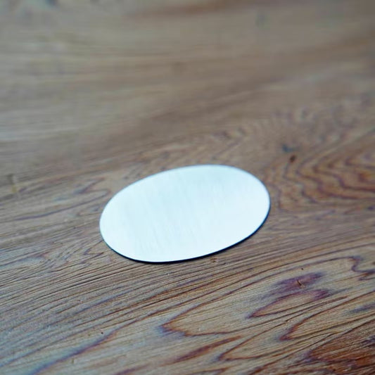 Racloir japonais ovale Bessho Jirō – 30 × 50 mm – Finition du bois