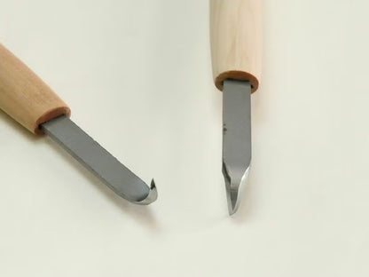 Ciseau japonais bonsaï Jin & Shari – HSS – Outil de sculpture bois vivant – Édition limitée