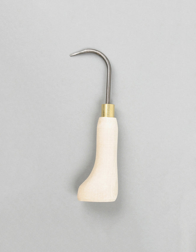 Griffe à Racines Bonsaï Japonaise – Mini Root Rake 1 Dent Manche Bois