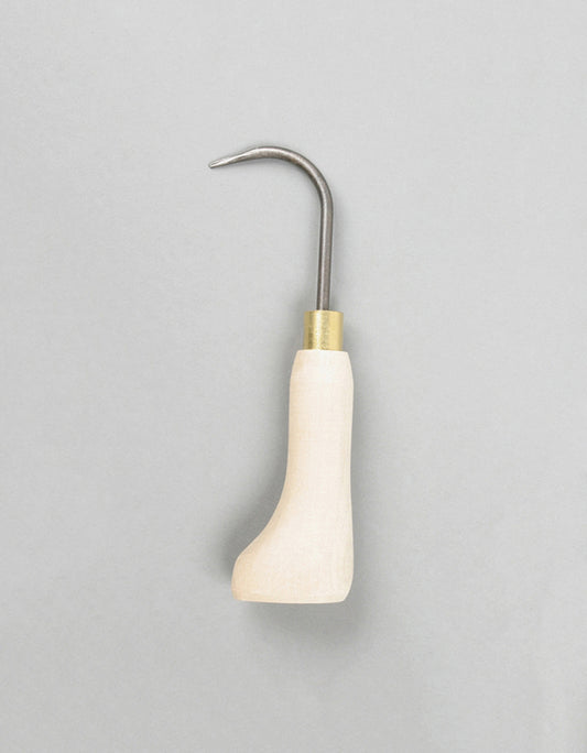 Griffe à Racines Bonsaï Japonaise – Mini Root Rake 1 Dent Manche Bois