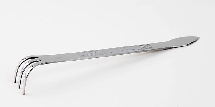 Garra para Raíces Bonsái Inox 3 Dientes – Rastrillo Japonés Trasplante (255 mm)