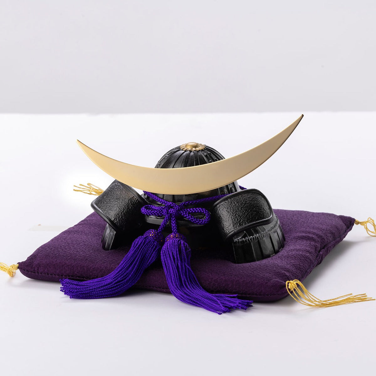 Casque de samouraï japonais Date Masamune Ginzado, kabuto décoratif fabriqué au Japon