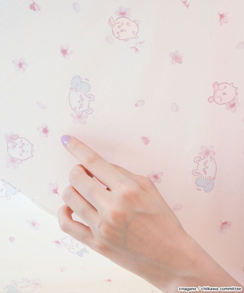 Ombrelle pliable Chiikawa × Wpc. – Parasol kawaii UV 100 %, pliant, pluie & soleil (édition sakura)