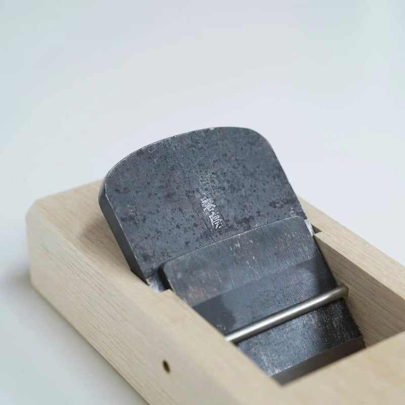 Chiyotsuru Sadahide – 70mm Japanese Finishing Plane – Wooden Case