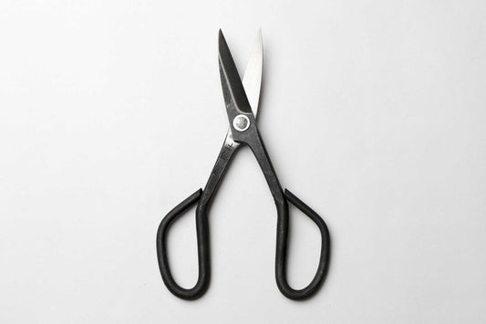 Ciseaux japonais 165 mm en acier Aogami n°2 – Forgés main