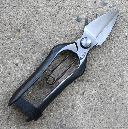 Ciseaux japonais Tobisho pour ail et taille de daisugi – 180 mm, forge intégrale