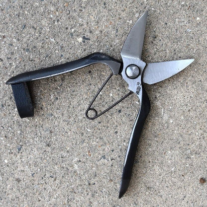 Ciseaux japonais Tobisho pour ail et taille de daisugi – 180 mm, forge intégrale