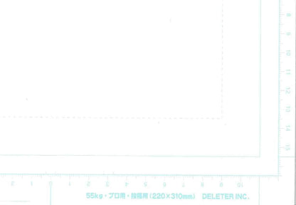 Papel Manga Storyboard DELETER A4 – Hojas para Bocetos y Maquetación de Manga