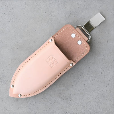 Étui en cuir pour sécateur japonais – Masamune avec anneau de suspension