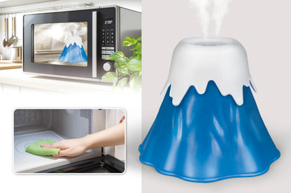 Nettoyeur Vapeur pour Micro-ondes en Forme de Montagne – Nettoyage Facile et Réutilisable