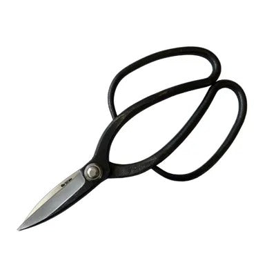 Tijeras de jardín japonesas HANAFUBUKI – Tijeras de podar estilo Kioto 220 mm acero Yasuki Blue Steel (Modelo delgado Tipo 1)