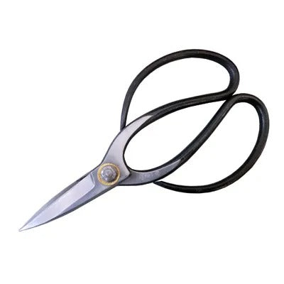HASAMIYA ICHIBAN Japanese Garden Shears – 205 mm Yasuki White Steel Pruner (Screw Adjustment)