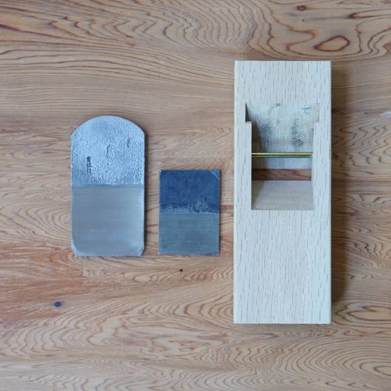 Rabot japonais courbe Hon-Nagakuni – Sori-Ganna – 18 à 48 mm – Acier Blue Steel #1