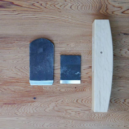 Rabot japonais courbe Hon-Nagakuni – Sori-Ganna – 18 à 48 mm – Acier Blue Steel #1