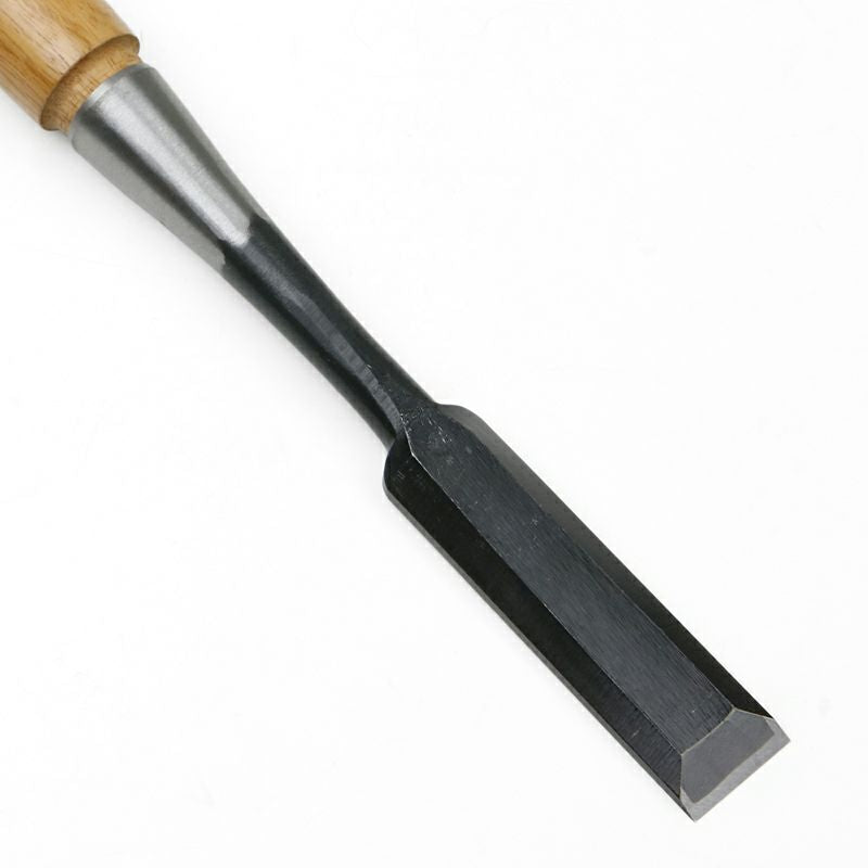 Ciseau japonais professionnel Nakauchi 24mm – Acier Shirogami n°2 – Fabrication artisanale japonaise