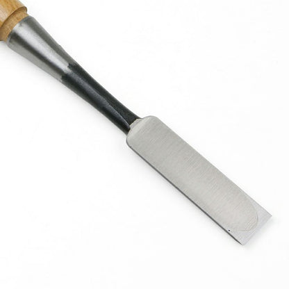 Ciseau japonais professionnel Nakauchi 24mm – Acier Shirogami n°2 – Fabrication artisanale japonaise