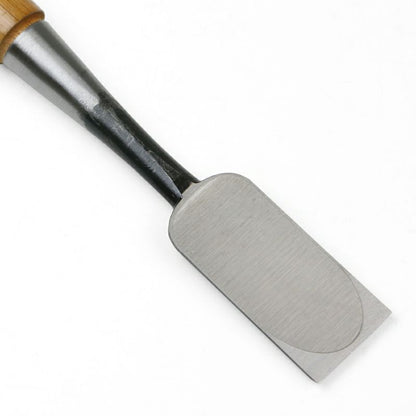 Ciseau japonais professionnel Nakauchi 42mm – Acier Shirogami n°2 – Fabrication artisanale japonaise