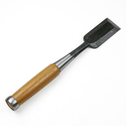 Ciseau japonais professionnel Nakauchi 42mm – Acier Shirogami n°2 – Fabrication artisanale japonaise