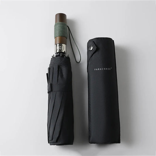 Parapluie Pliable Homme Automatique Résistant 10 Baleines Kumokasa