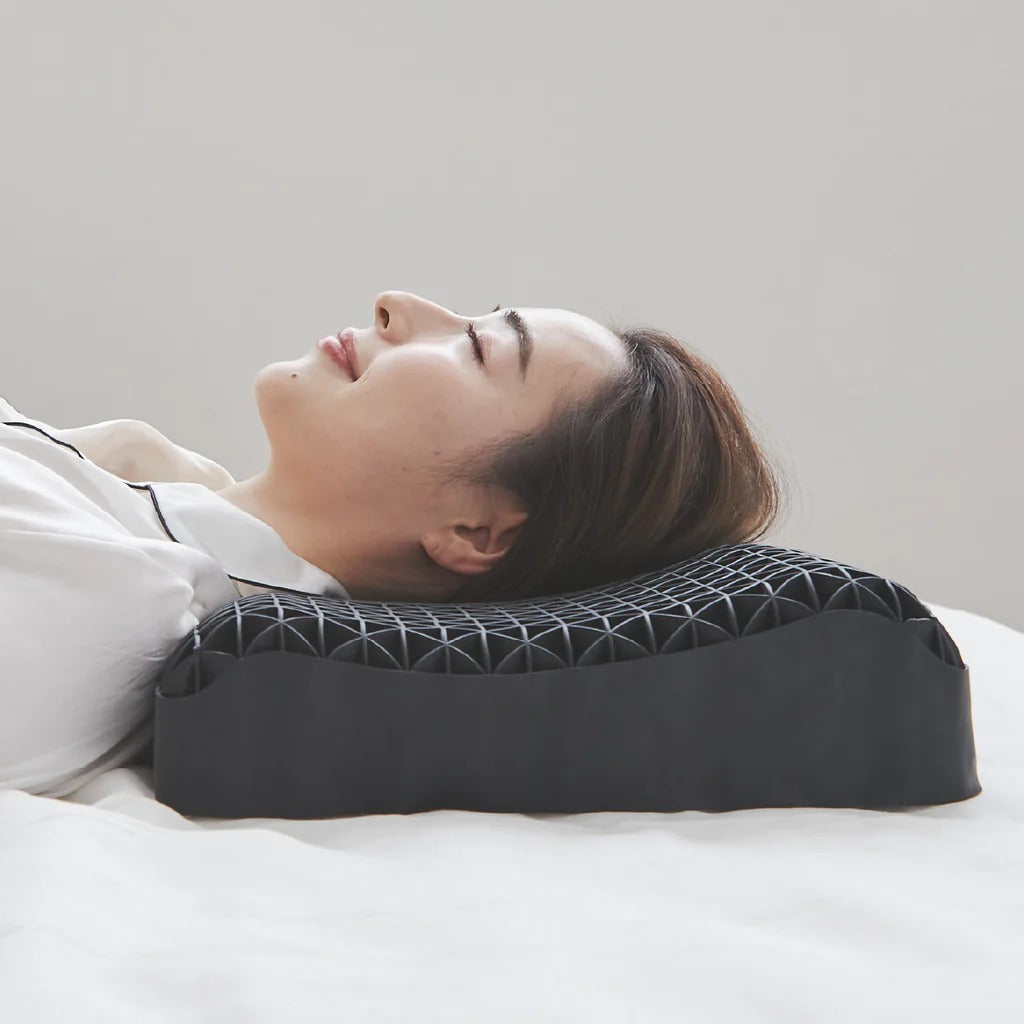 Oreiller Japonais TPE Premium Shigoku | Répartition de la Pression, Soutien Cervical & Sommeil Frais