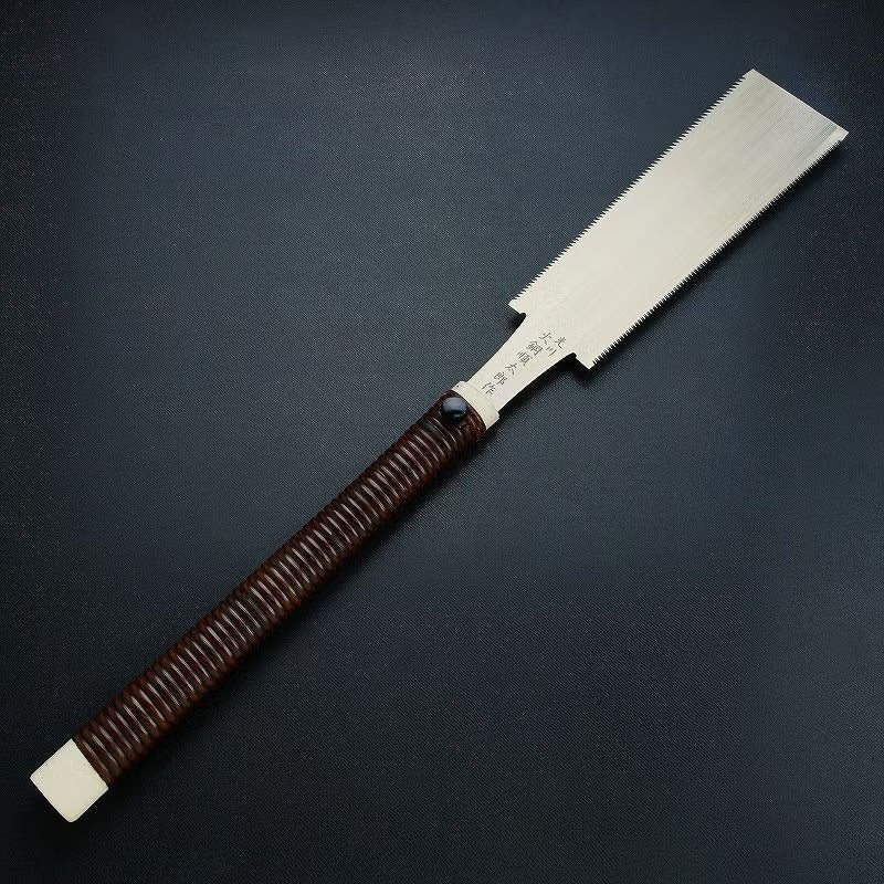Sierra Japonesa Ryoba Akagane Juntaro – 195 / 225 / 240 mm – Acero al Carbono – Artesanía Japonesa