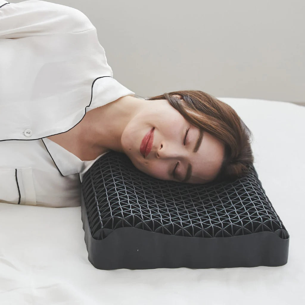 Oreiller Japonais TPE Premium Shigoku | Répartition de la Pression, Soutien Cervical & Sommeil Frais