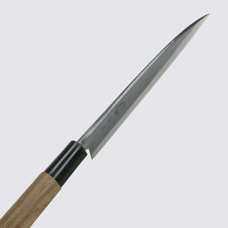 Couteau japonais Sabaki Motokane 135 mm – Acier Aogami n°1 forgé, finition Kurouchi