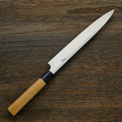 Couteau japonais Yanagiba 270 mm – Acier Aogami n°2 forgé, manche en cerisier