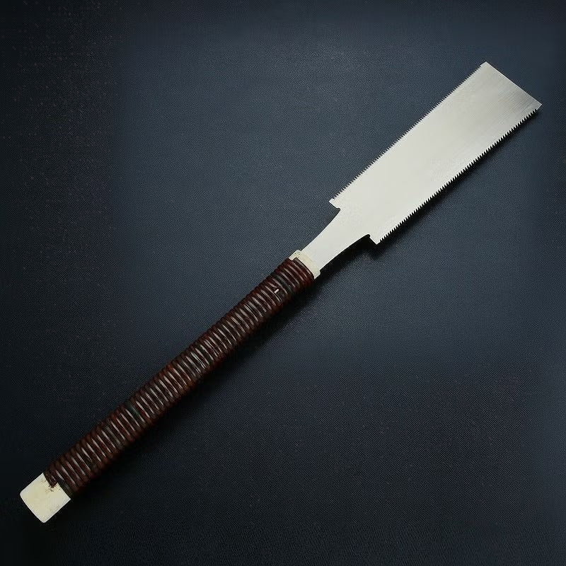 Sierra Japonesa Ryoba Akagane Juntaro – 195 / 225 / 240 mm – Acero al Carbono – Artesanía Japonesa